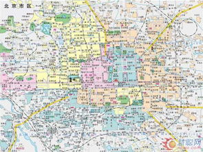 北京地图朝阳区北京市地图全图
