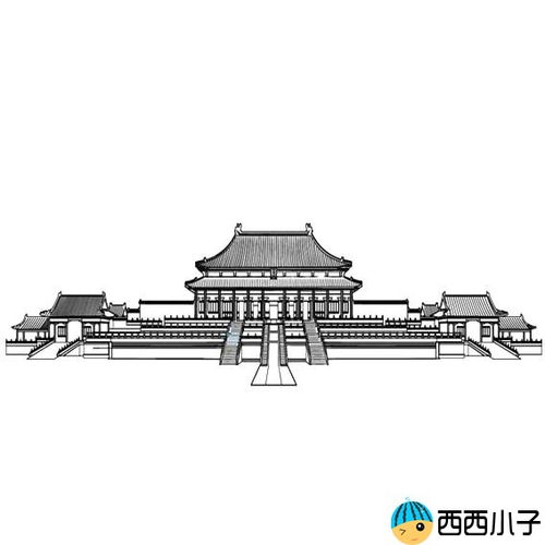 紫禁城有四座城门,南面为午门,北面为神武门,东面为东华门,西面为西华