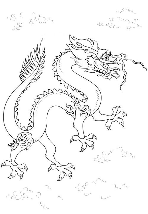 怎么画龙怎么画龙简单又霸气