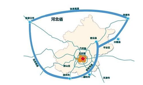 北京七环详细地图图片