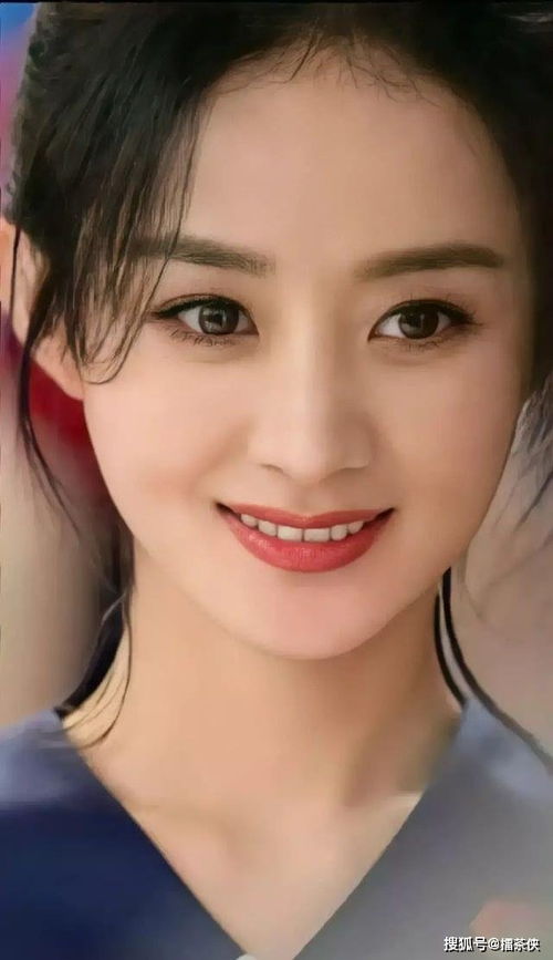 大眼睛的明星美女