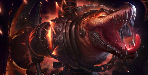 《英雄联盟》鳄鱼皮肤的各自特点是什么?