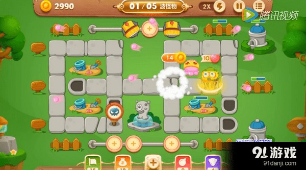 保卫萝卜3公园21关攻略保卫萝卜3公园20关攻略