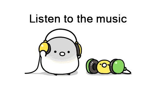 正规的翻译应该是:listen to music;也可以翻译为listen to the music