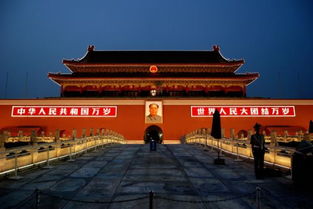 天安门颜色天安城门图片涂色