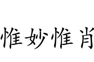 惟妙惟肖怎么读