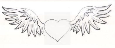 如何画天使的翅膀翅膀简单画法