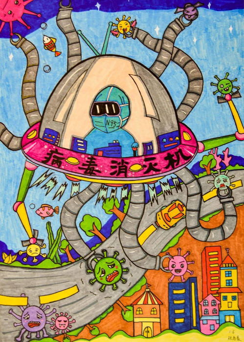 科普画图片简单又漂亮