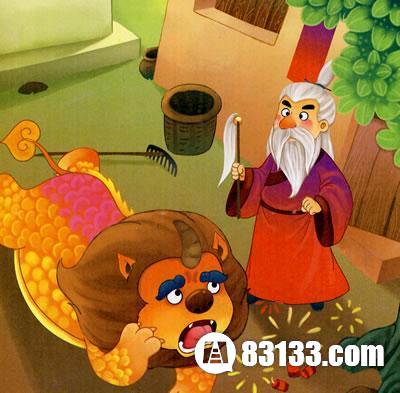 1,年的传说 相传中国古时候有一种叫"年"的怪兽,长的青面獠牙,尖角