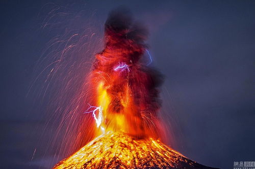 火山爆发图片火山爆发图片简笔画