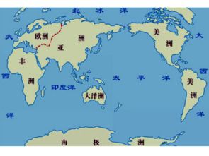 五大洲四大洋的简笔画图片