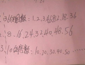 36的因数有哪些数36的因数有哪些数有几个