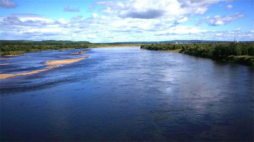 北美洲最长河流图片