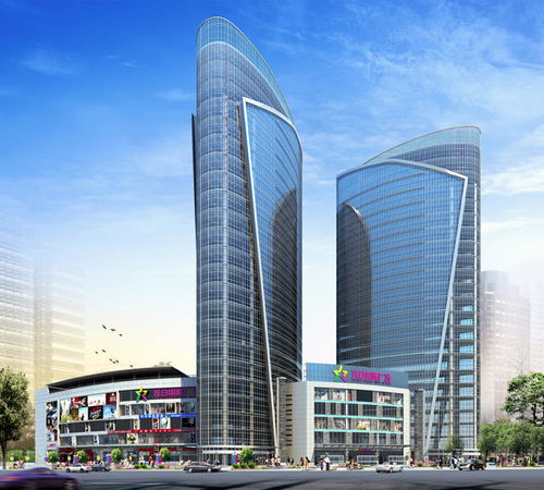 武汉光谷国际广场写字楼高多少层