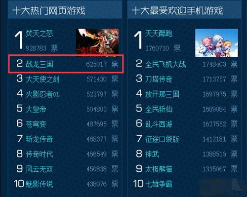 游戏风云榜百度游戏风云榜