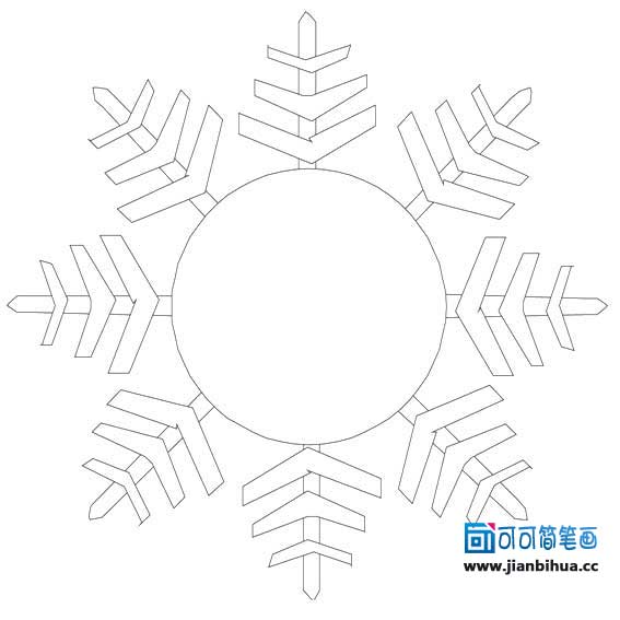雪花怎么画雪花怎么画简笔画
