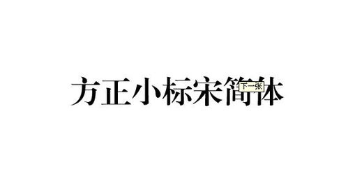 小标宋体,是《国家行政机关公文格式》中规定的标准字体,要用于政府