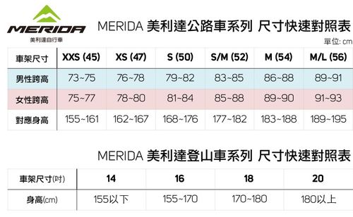 自行车尺寸与身高表格(儿童自行车尺寸与身高表格)_竞价网