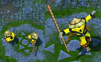 lol中贾克斯,光明骑士和少林武僧皮肤特效分别是?