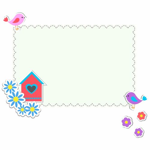 可爱边框可爱边框手绘小清新