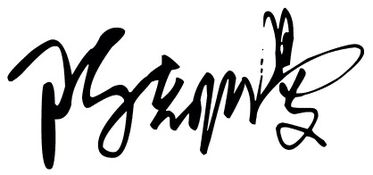 陈字的艺术签名陈字签名是怎么写好看