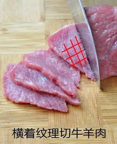 肉的纹理怎么切看图解牛肉的纹路怎么切看图解