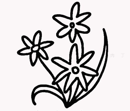 满天星简笔画满天星简笔画简单又好看