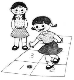 跳房子怎么画跳房子怎么画怎么玩