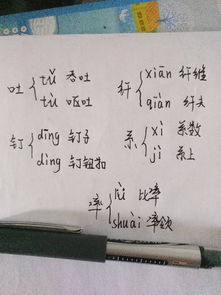 率多音字组词着多音字组词