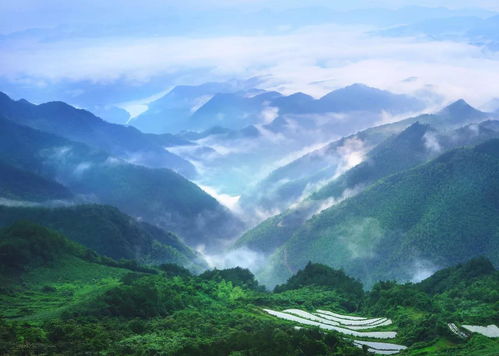 天姥山风景图图片