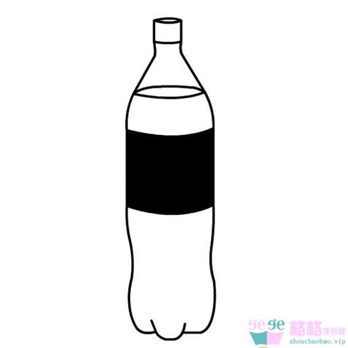 可乐瓶简笔画卡通图片