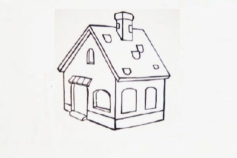 立体房子怎么画(立体房子怎么画简单又漂亮)_竞价网