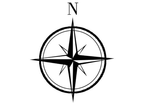指北针画法指北针画法绘图规范