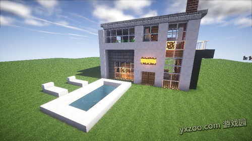 我的世界石英别墅设计图我的世界石英别墅设计图3232