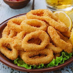 酥炸鱿鱼圈的做法