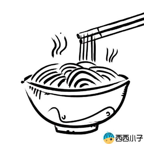 面条该怎么画