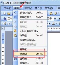 word怎么全选word怎么全选图片