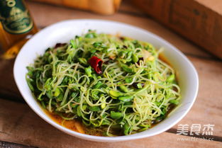 炒豌豆苗的家常做法