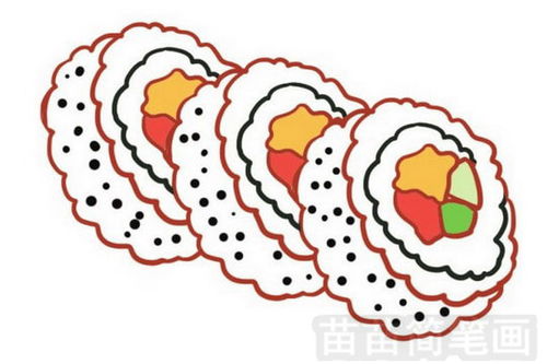 寿司怎么画寿司怎么画简笔画