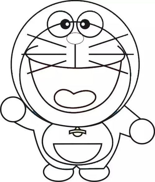 简笔画哆啦a梦简笔画哆啦a梦教程