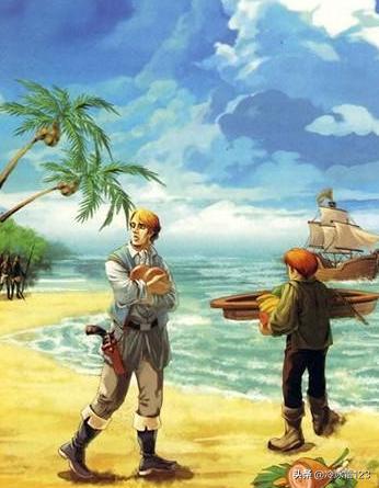 《鲁滨孙漂流记》叙述17世纪有个叫鲁滨孙的英国人,在航海中遇险,孤身