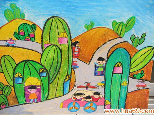 锻炼孩子全面发展,我家宝宝学了半年创意蜡笔画,现在表达能力不仅提升