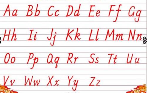 英语26个英文字母有哪些?