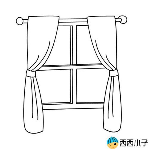 侧面立体窗户怎么画