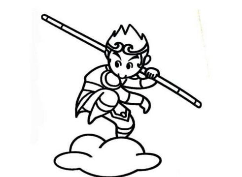 怎么画孙悟空简笔画