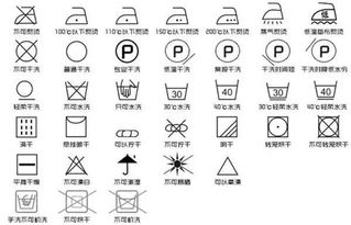 洗涤标志洗涤标志大全图解