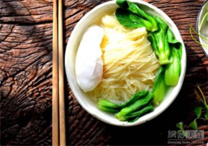 青菜鸡蛋面窍门