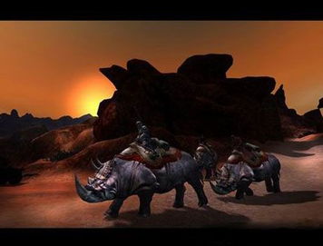 魔兽里 黑色猛犸战象和冰雪猛犸象的区别是啥??