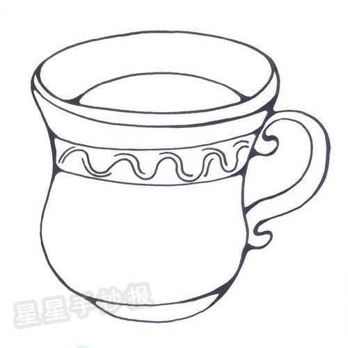 茶杯怎么画(茶杯怎么画简单又漂亮)_竞价网