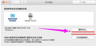 苹果电脑装了双系统,怎么从windows切换成苹果系统?